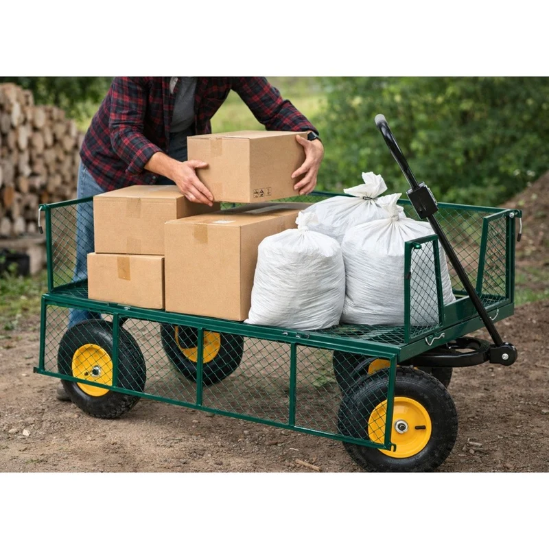 Bollerwagen Transportwagen Handwagen Wagen 200kg Klappbar