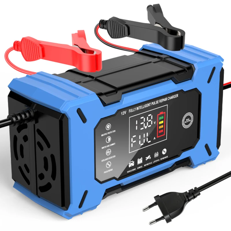 Batterieladegerät 12V 6A Auto Motorrad AGM GEL Impulsreparatur