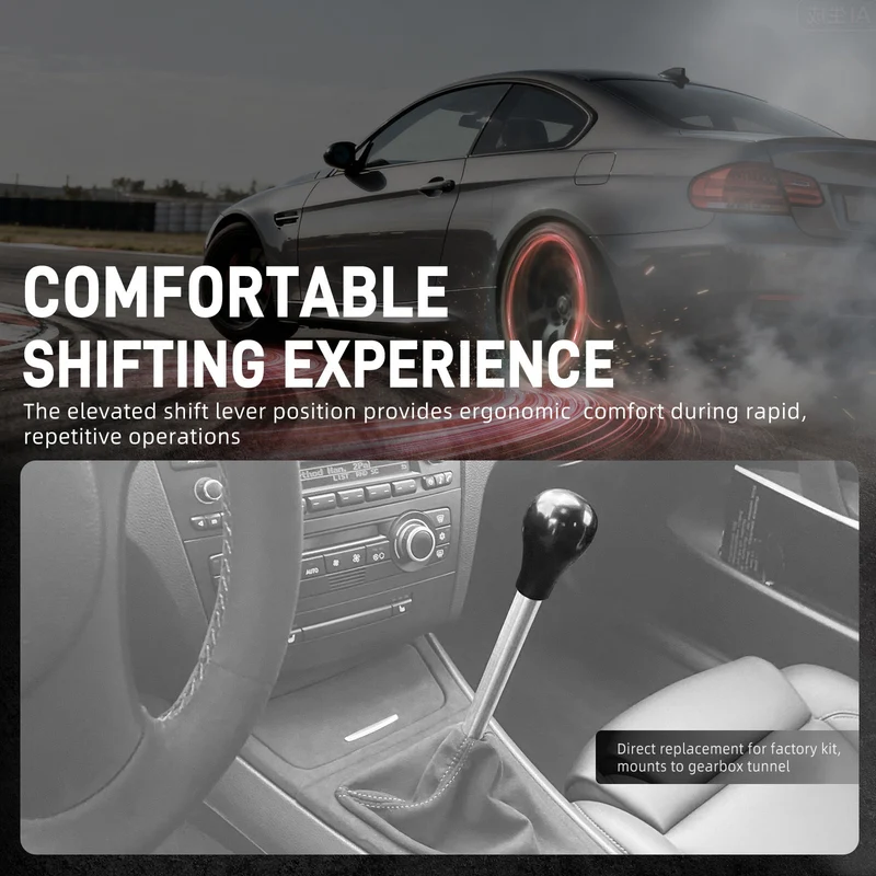 Short Shifter Schaltung E90 E91 E92 E93 E81 E82 E87 E88 Aluminium