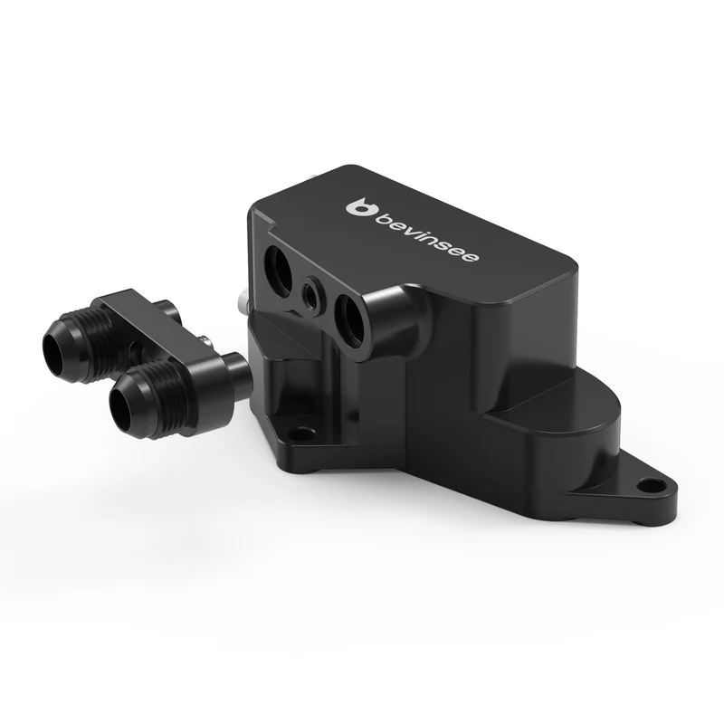 Ölkühler Thermostatgehäuse Adapter Billet Aluminium E90 E92 F30 N54 N55