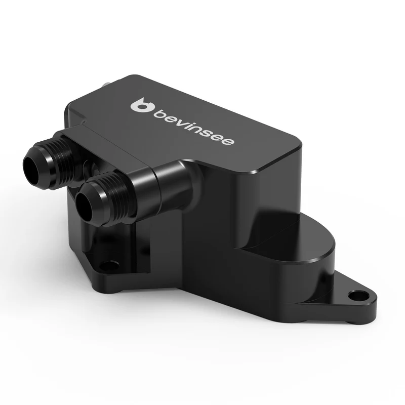 Ölkühler Thermostatgehäuse Adapter Billet Aluminium E90 E92 F30 N54 N55