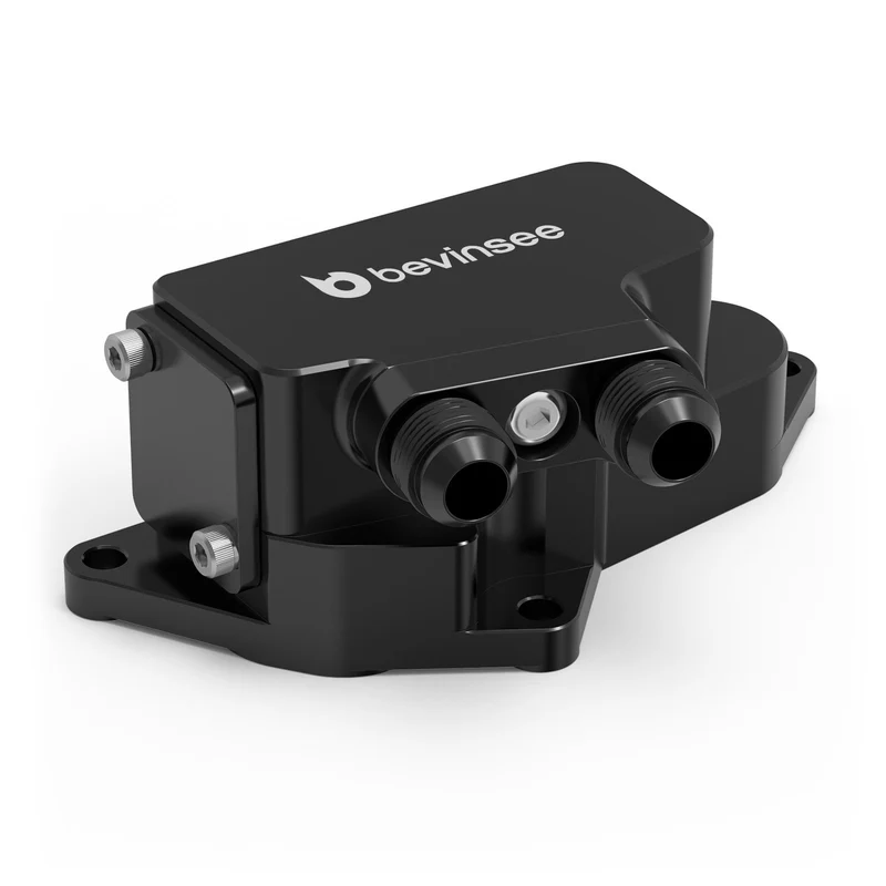 Ölkühler Thermostatgehäuse Adapter Billet Aluminium E90 E92 F30 N54 N55