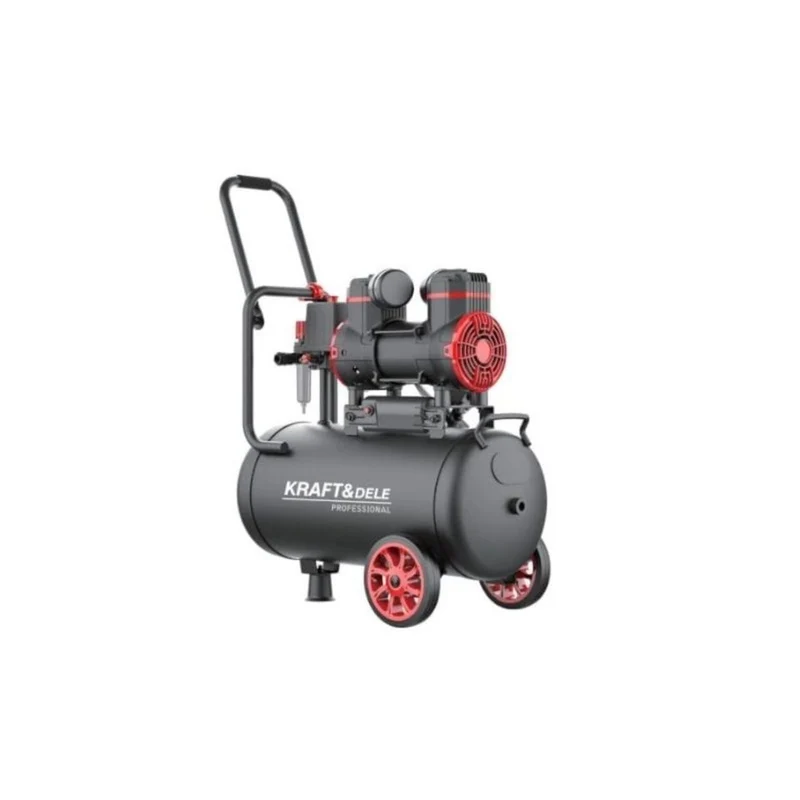 Ölfreier Kompressor 24L 1300W 8 bar 230V Druckluft Werkstatt