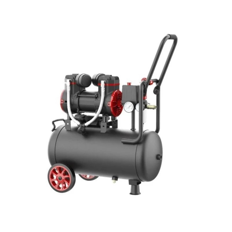 Ölfreier Kompressor 24L 1300W 8 bar 230V Druckluft Werkstatt