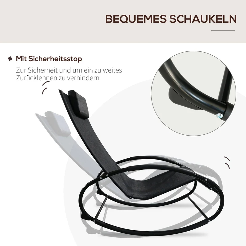 Schaukelliege Schwungliege Relaxliege Schaukelstuhl Liege