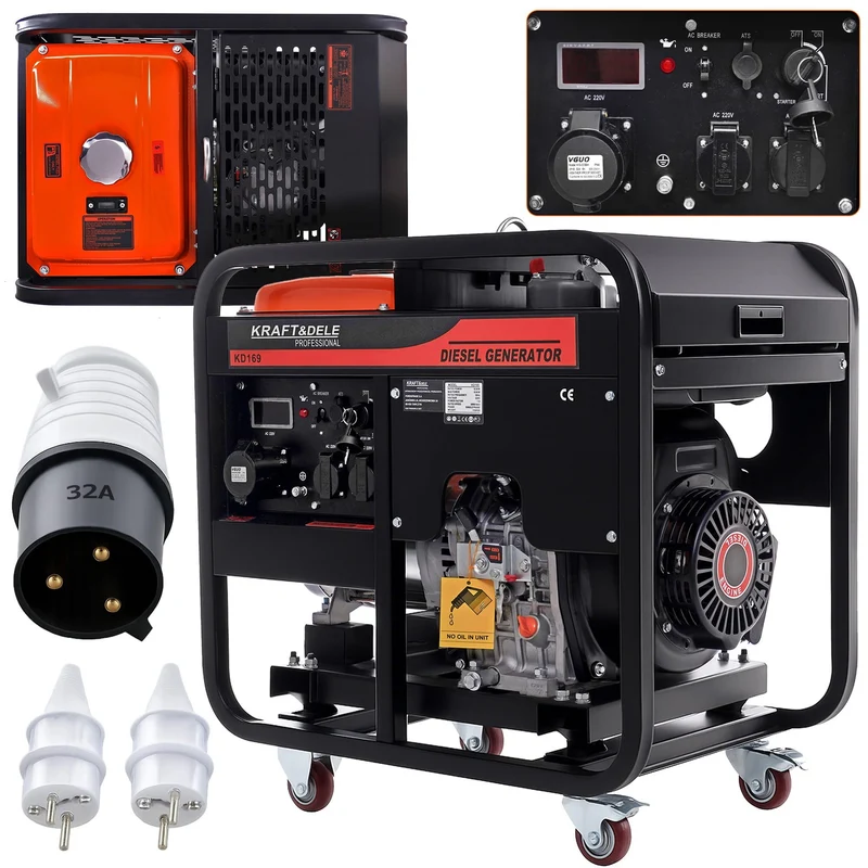 Diesel Stromerzeuger Notstromaggregat 4-Takt Generator