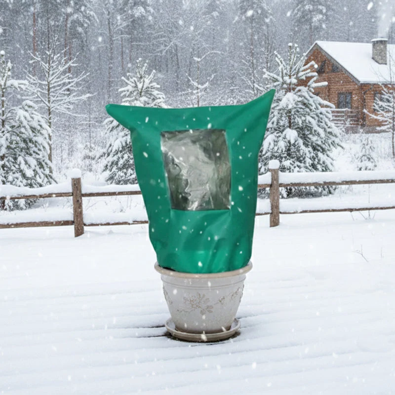 📢📢50% RABATT !!⏰🌱Winterschutz-Pflanzenhülle mit Reißverschluss und Kordelzug zum Frostschutz