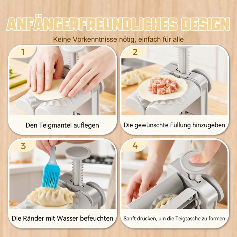 🥟50 % RABATT !! ✨Teigtaschenformer für hausgemachte Dumplings