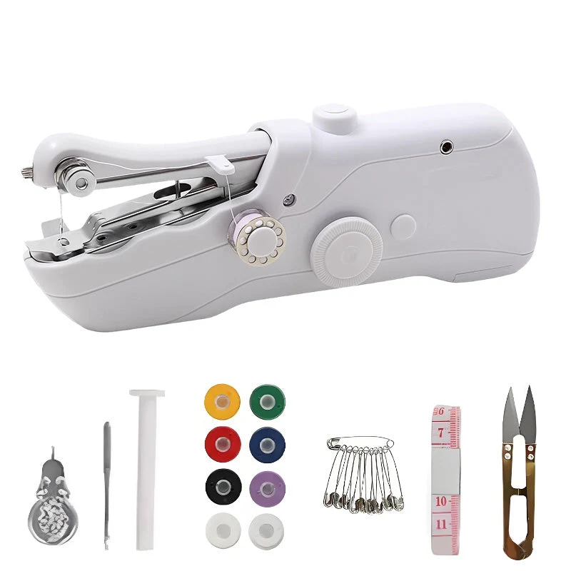 🧵 50% RABATT! ✨ Mini Elektro-Nähmaschine – Leicht, tragbar & einfach zu bedienen – Ideal für Nähanfänger, Reparaturen & DIY-Projekte 🪡