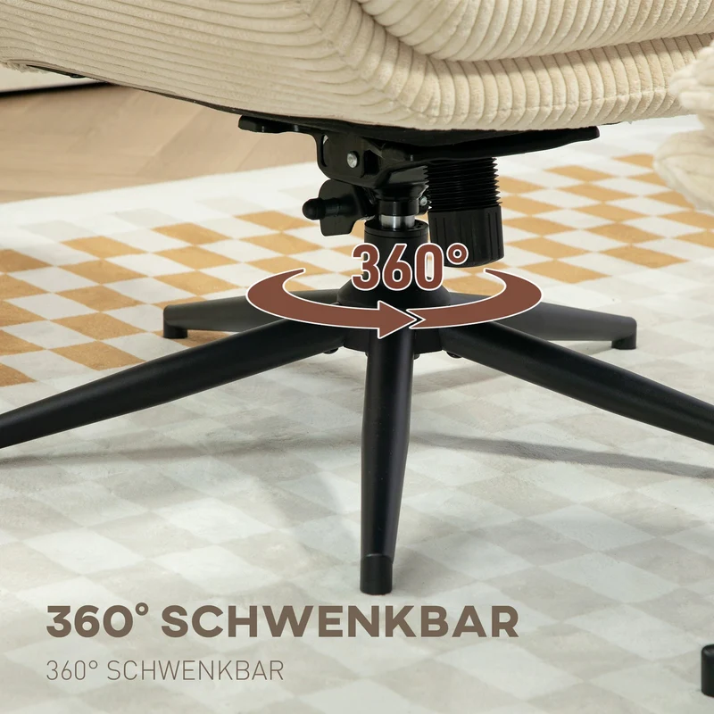 Relaxsessel Hocker Liegefunktion Fernsehsessel Sessel