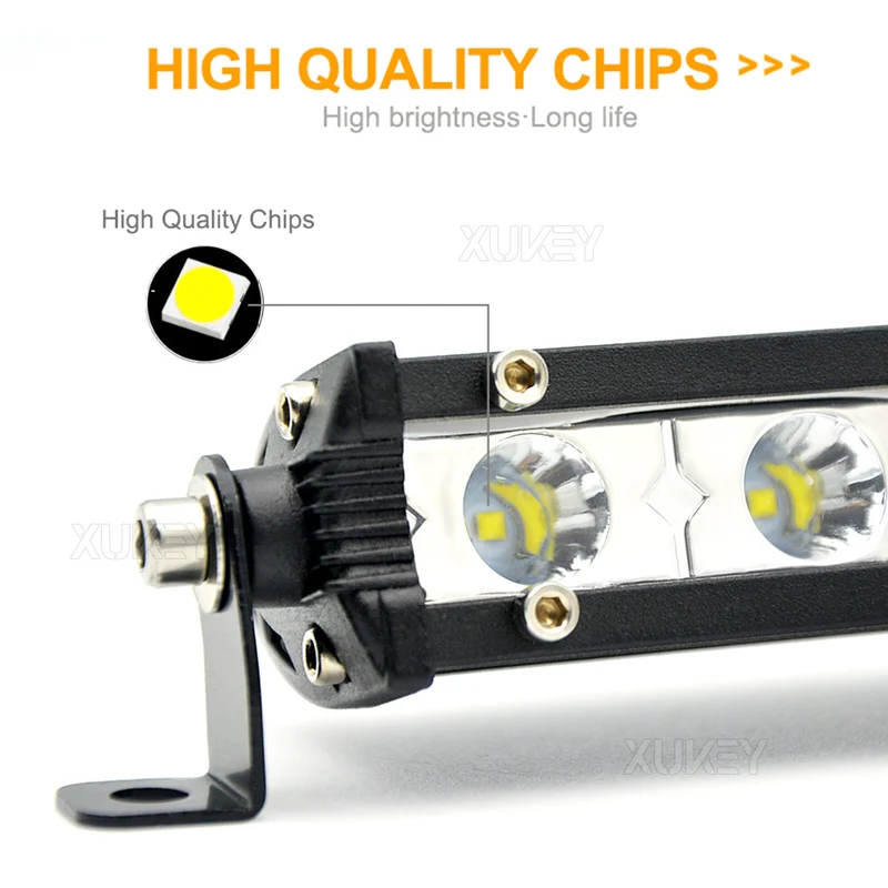 53cm LED Arbeitsscheinwerfer Rückfahrscheinwerfer Lightbar 12V 24V