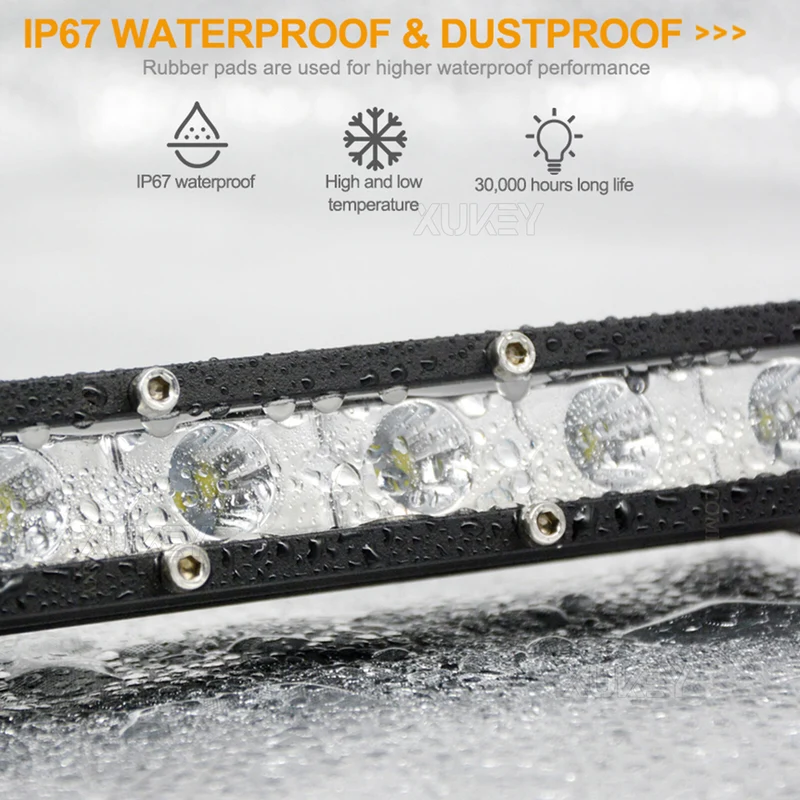 53cm LED Arbeitsscheinwerfer Rückfahrscheinwerfer Lightbar 12V 24V