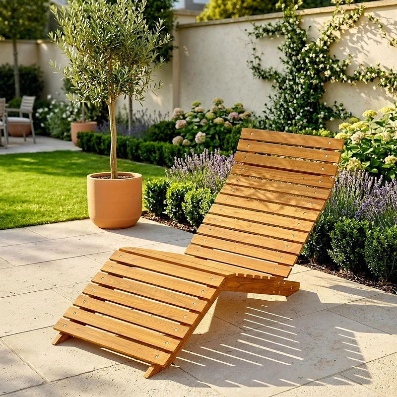 Sonnenliege Gartenliege Poolliege 170x66x77cm 120kg