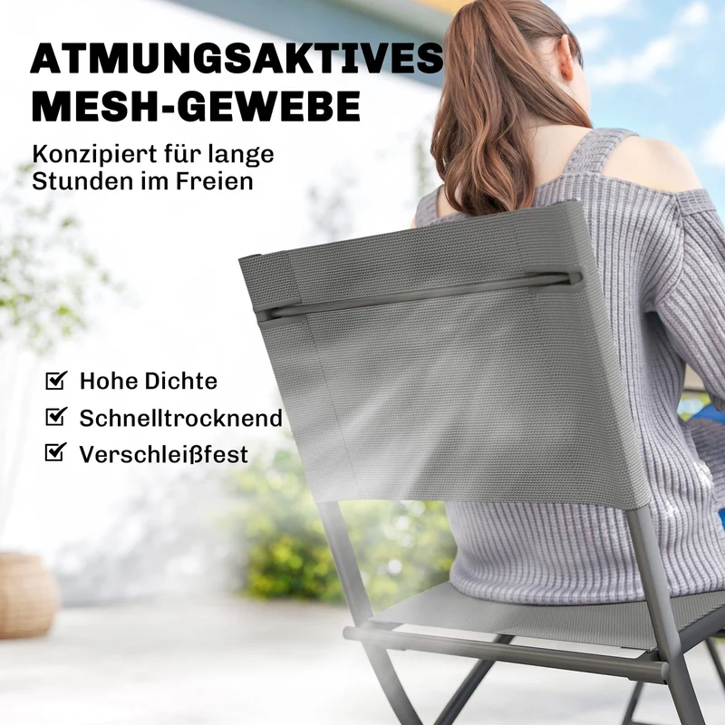 Gartenmöbel Set Klappbar 5-teilig Sitzgruppe Garten Möbel