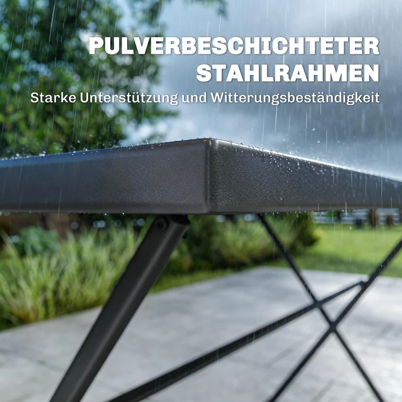 Gartenmöbel Set Klappbar 5-teilig Sitzgruppe Garten Möbel