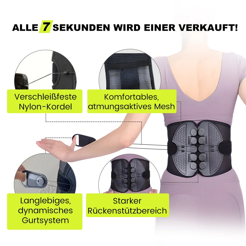 Verstellbarer Lendenwirbel-Stützgürtel