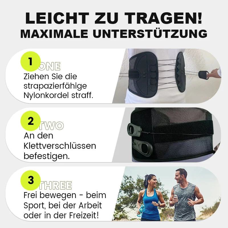 Verstellbarer Lendenwirbel-Stützgürtel