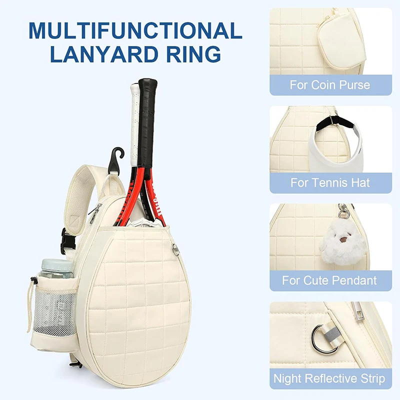 Ergonomischer Tennis-Schläger-Tragerrucksack Brehn