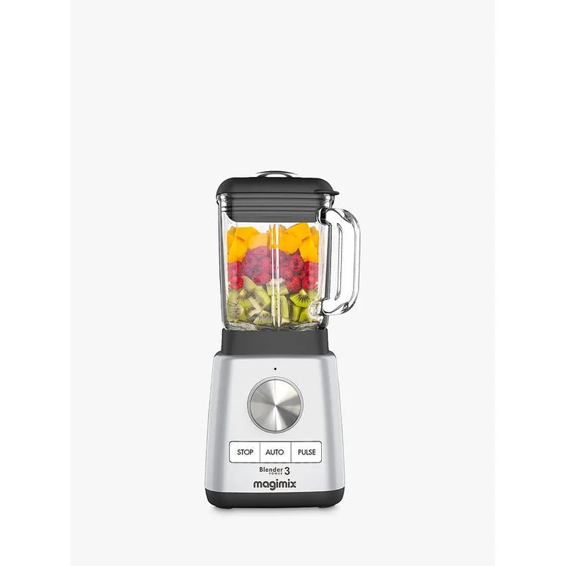 Magimix Standmixer Power 3 1000W Compact Standmixer - Matte Chrome | 11641