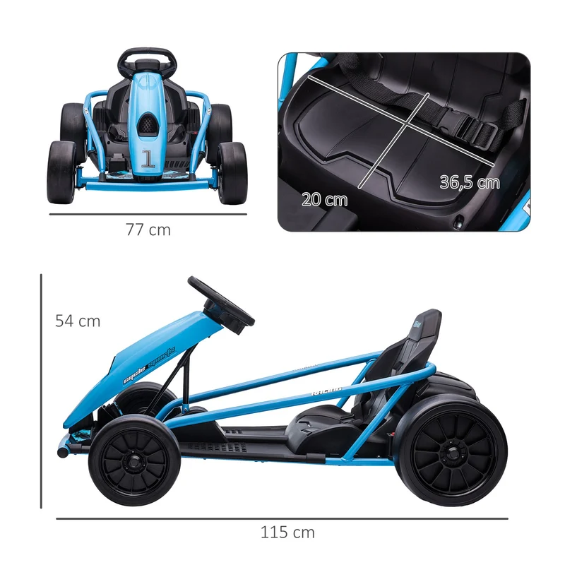 Kinder Elektro Gokart 12V Drift Kart Outdoor Spielgeräte