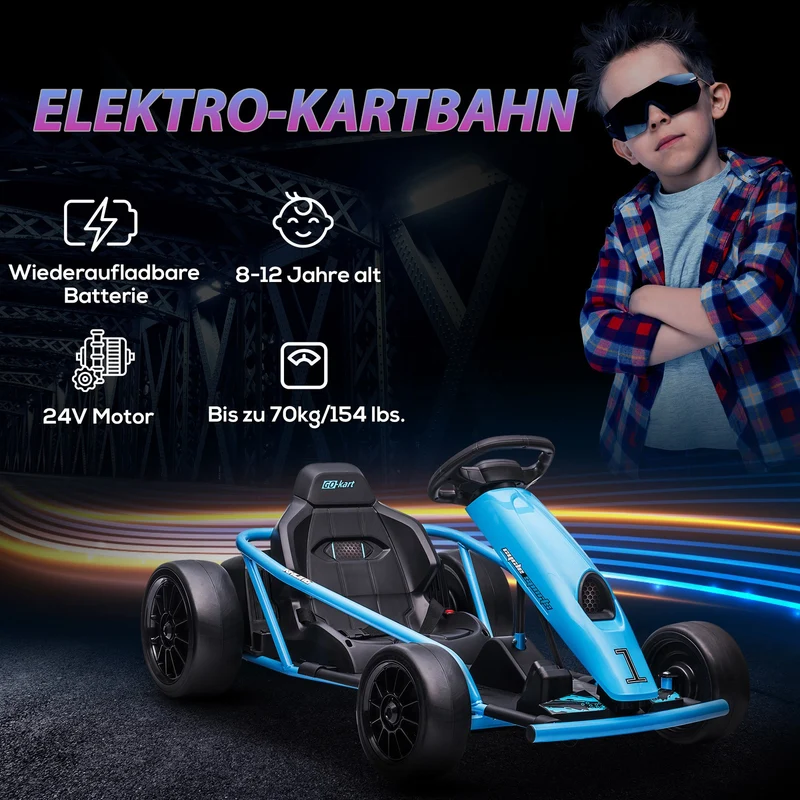 Kinder Elektro Gokart 12V Drift Kart Outdoor Spielgeräte