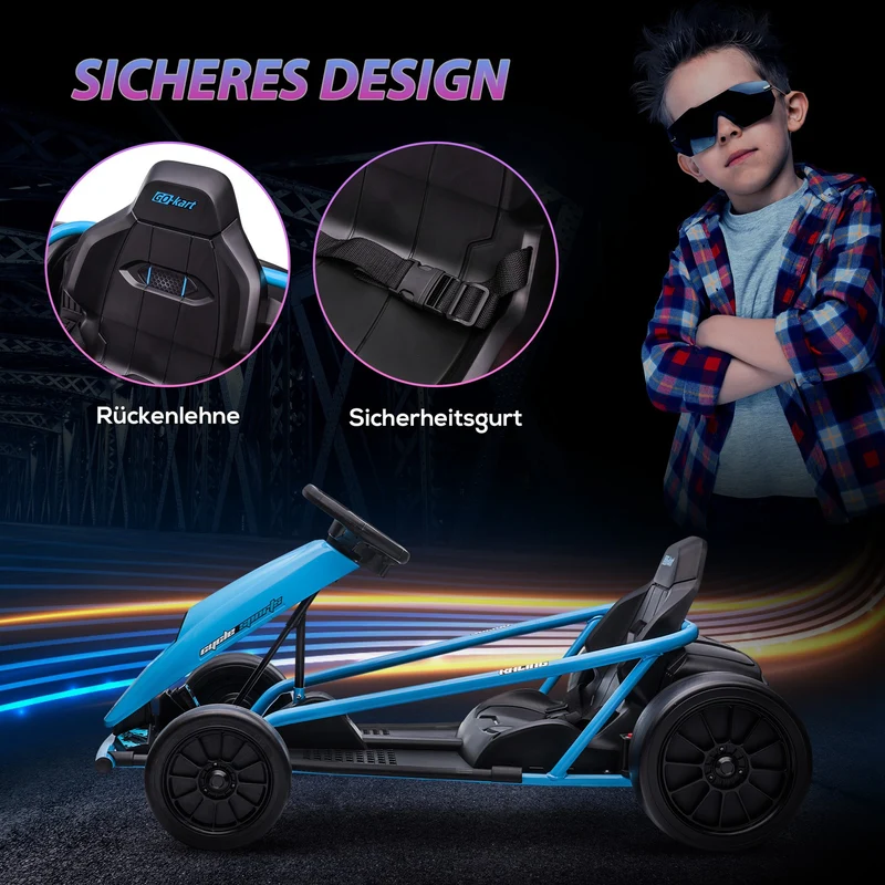 Kinder Elektro Gokart 12V Drift Kart Outdoor Spielgeräte