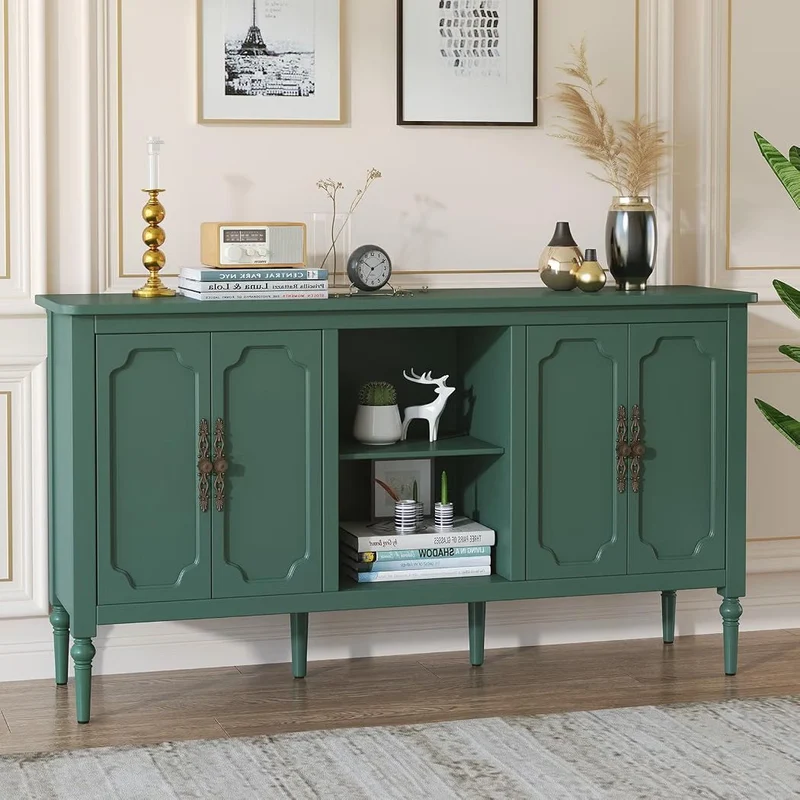 Antik Sideboard Kommode Flur Wohzimmer Dekoration
