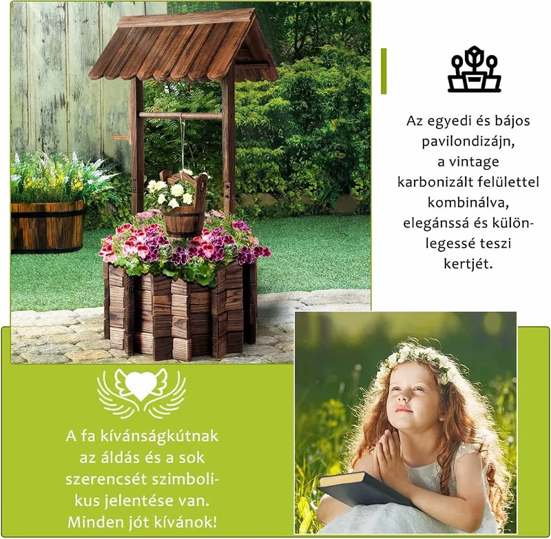 Wunschbrunnen Gartenbrunnen Brunnen Gartendekoration