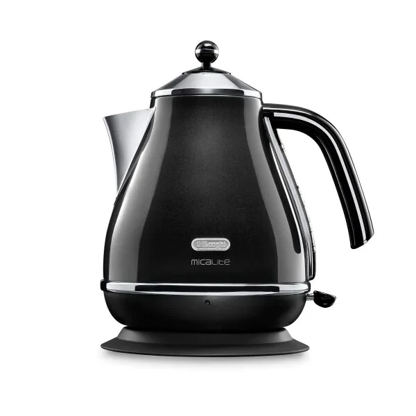 DeLonghi Icona Micalite 1.7L Wasserkocher - Schwarz | KBOM3001.BK