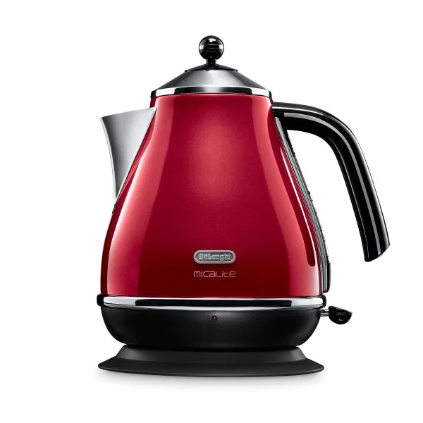 DeLonghi Icona Micalite 1.7L Wasserkocher - Rot | KBOM3001.R