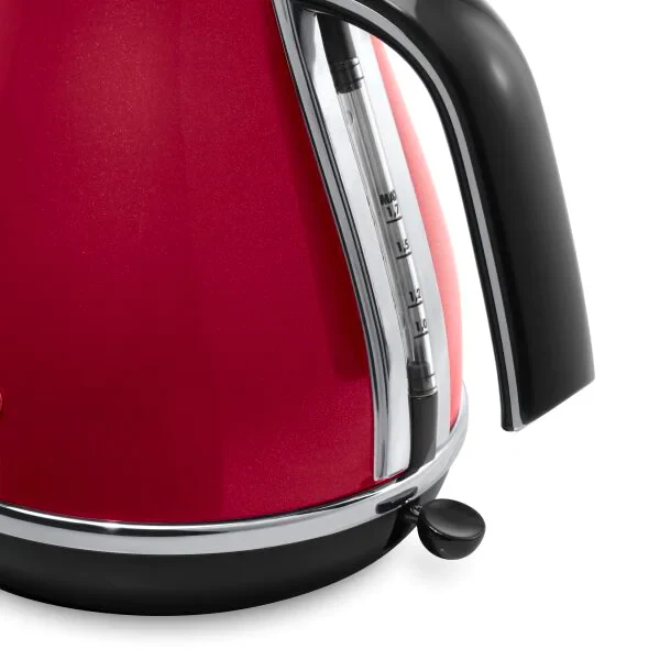 DeLonghi Icona Micalite 1.7L Wasserkocher - Rot | KBOM3001.R