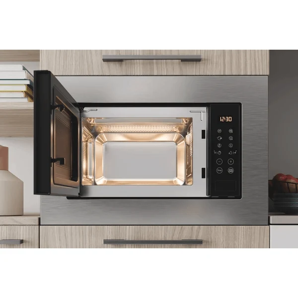 Indesit 20L integriert Mikrowelle - Edelstahl | MWI 120 GX UK