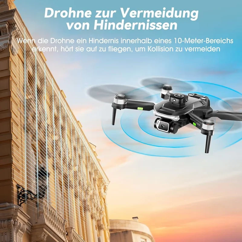 Kameradrohne Drohne Outdoor Kamera 1080P HD Kamera 3 Akkus