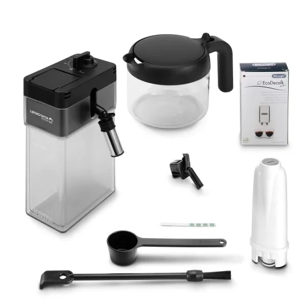 DeLonghi PrimaDonna Soul 2.2L Automatic Kaffeemaschine - Metal Schwarz | ECAM610.75.MB