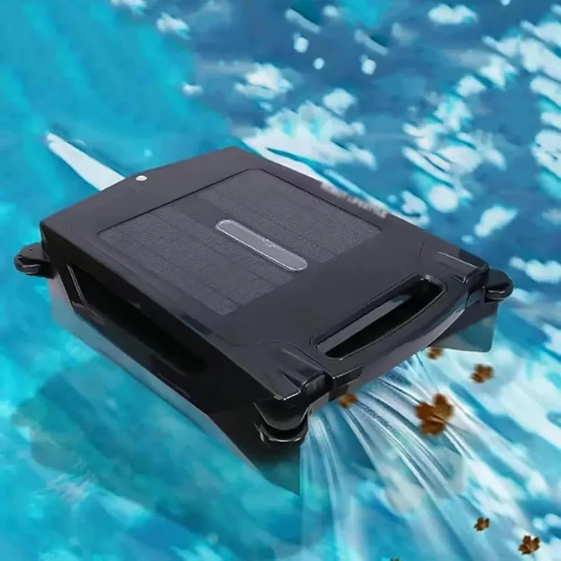 Automatischer Poolroboter mit Solarbetrieb, Intelligente Routenplanung und Hindernisvermeidung für Effiziente Poolreinigung