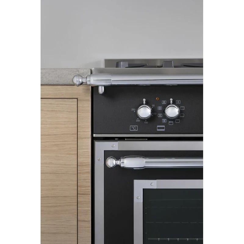 Bertazzoni Heritage 100CM Electric Standherd - Nero Matt | HER105I2ENET