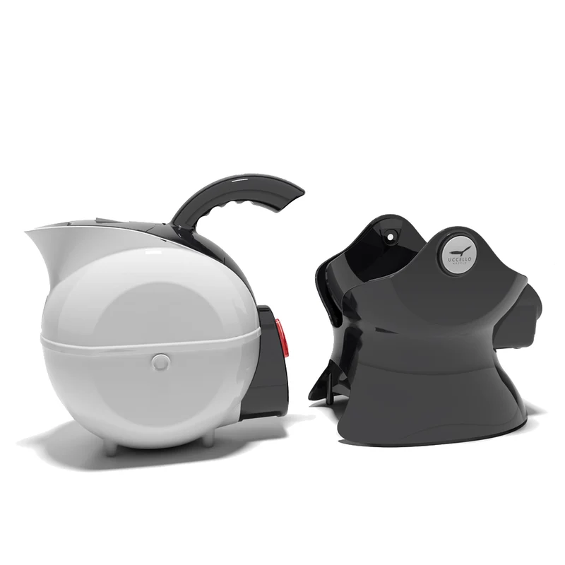 Uccello 1.5L Tilt-To-Pour Wasserkocher - Schwarz & Weiß | UCELLO1