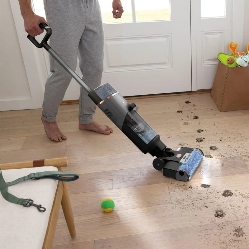 Shark HydroVac 500ml Cordless Hard Floor Staubsauger - Charcoal Grau | WD210UK