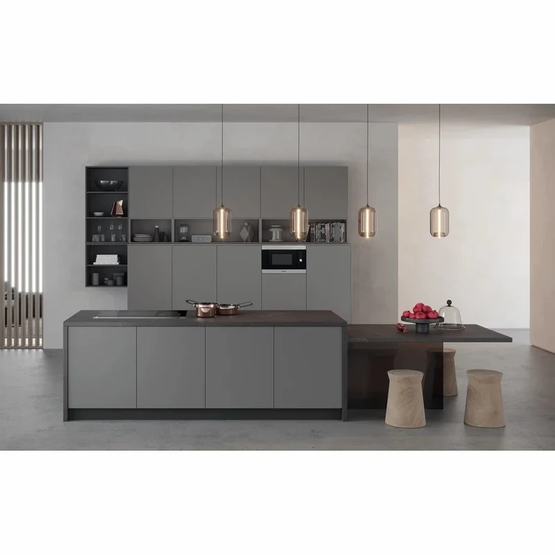 Hotpoint 25L Einbau Mikrowelle Backofen - Inox | MF25GIXH