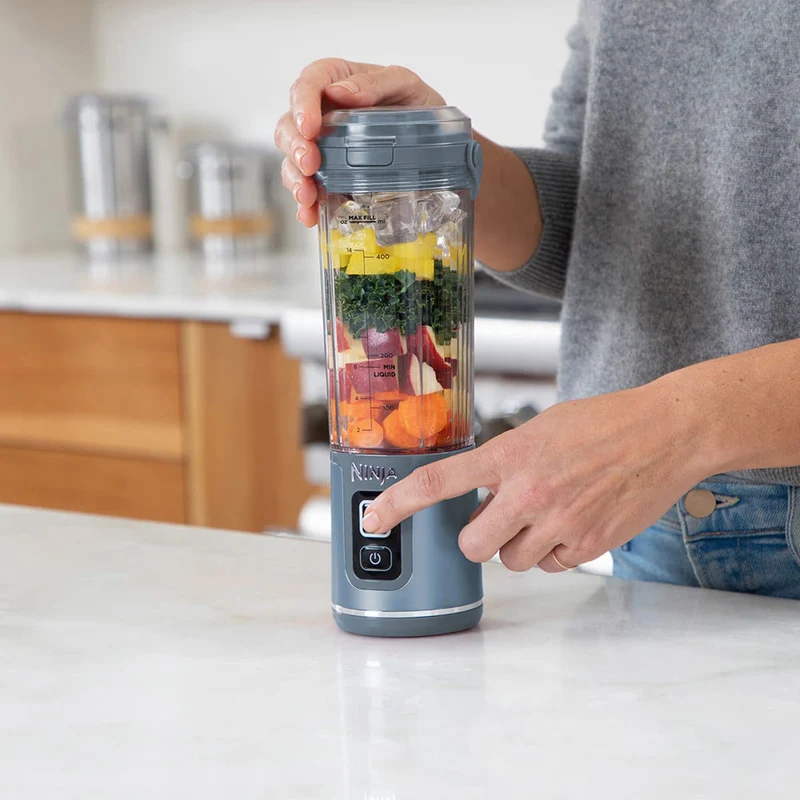 Ninja Blast 530ml Cordless Portable Standmixer - Denim Blau | BC151UKNV