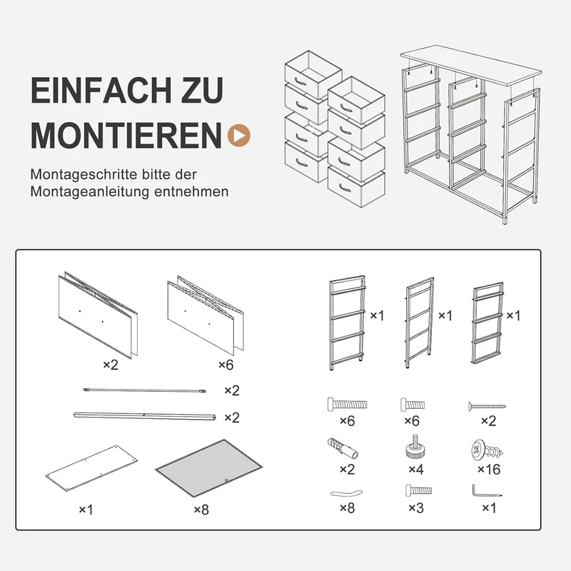 Kommode Schrank Schlafzimmer Flur Wohnzimmer Möbel