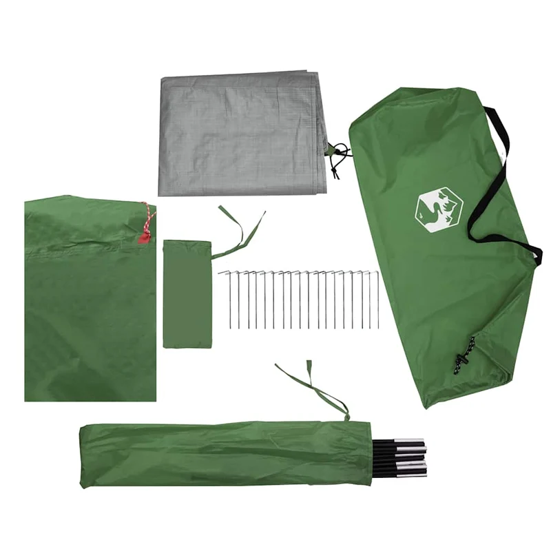 Tunnelzelt Wasserdicht Campingzelt 405x170x106cm Camping Zelt