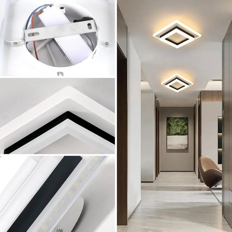 2x LED Deckenleuchte Deckenlampe Leuchte Beleuchtung Lampe