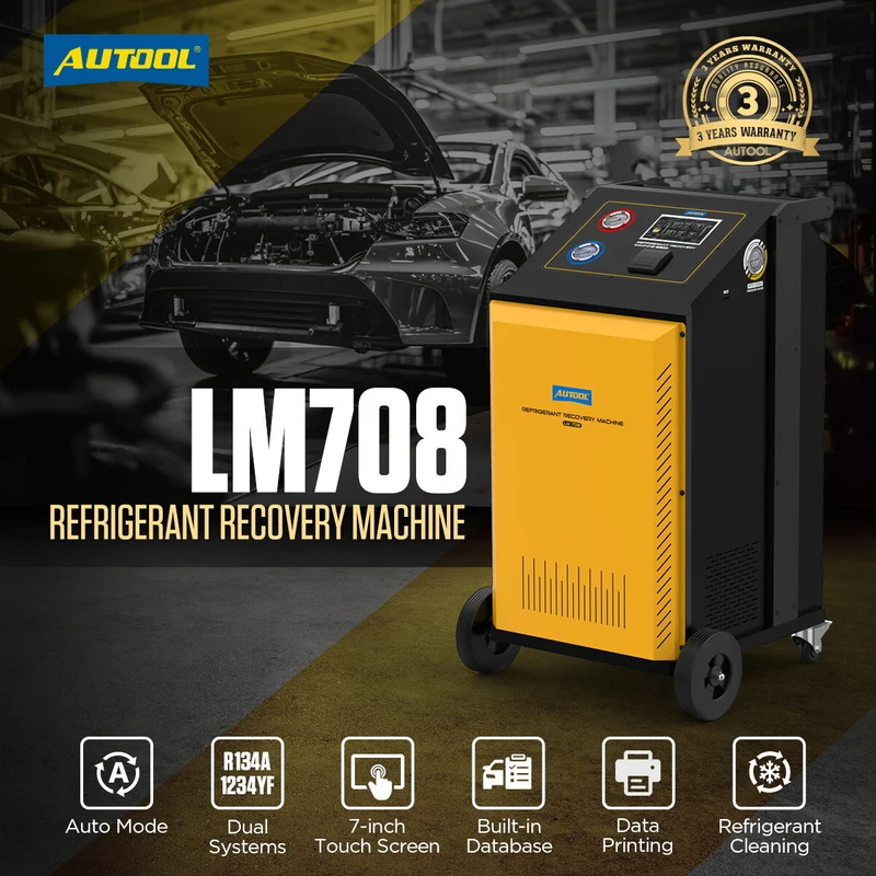 Klimaservicegerät Vollautomatisch R134a R1234yf Servicegerät KFZ 20bar
