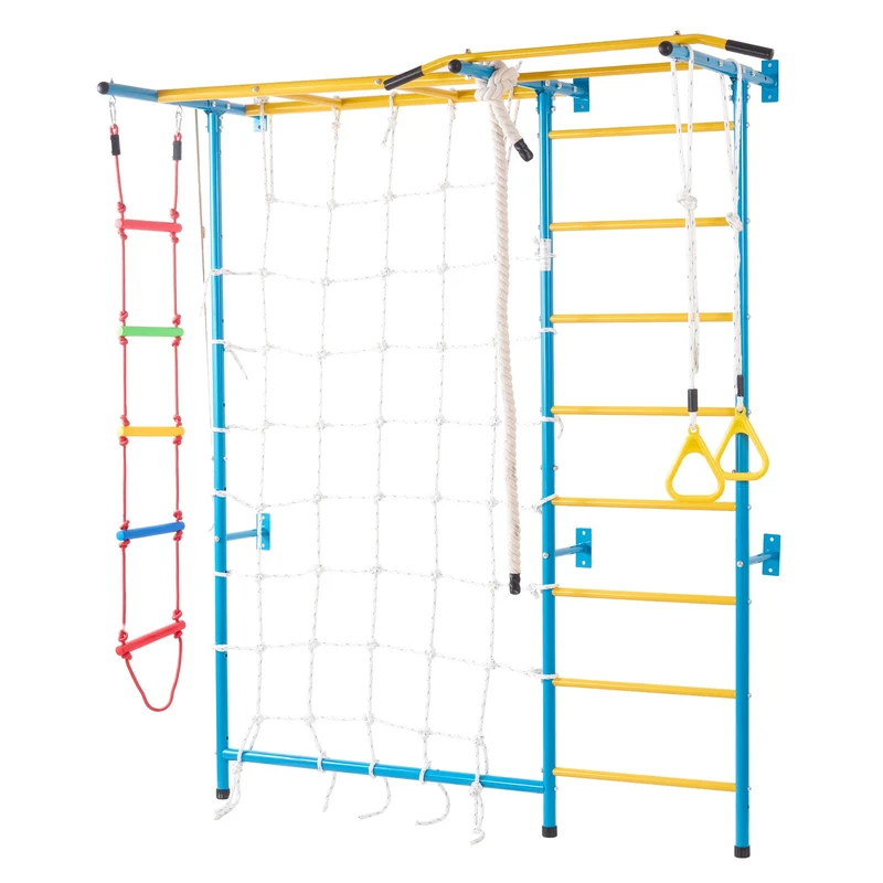 Sprossenwand Kletterwand Klettergerüst Kinder 7in1