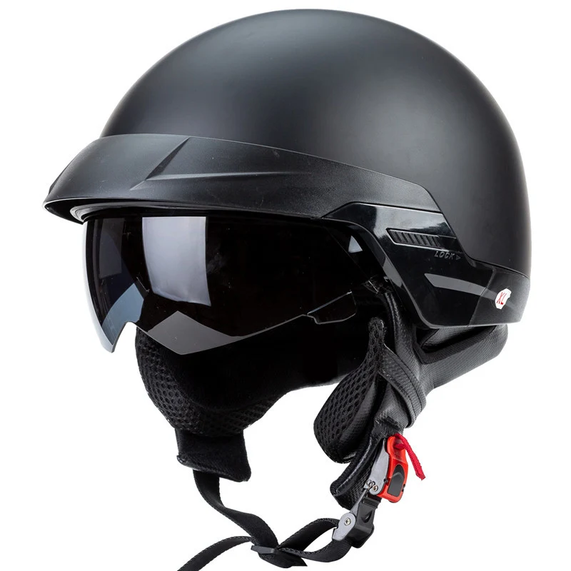 Fortschrittlicher Scooter-Helm mit integriertem Visier Skanto