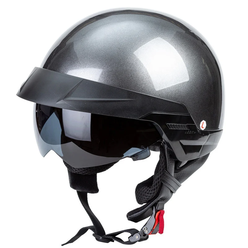 Fortschrittlicher Scooter-Helm mit integriertem Visier Skanto