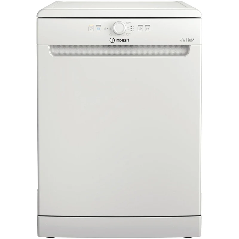 Indesit 60CM freistehend Standard Geschirrspüler - Weiß | D2FHK26UK