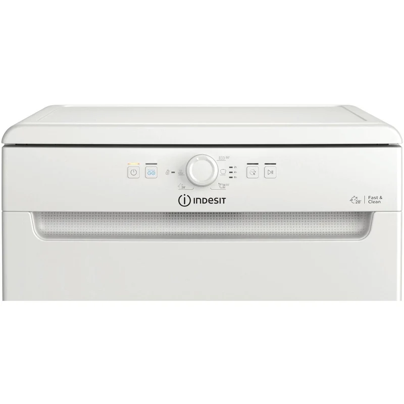 Indesit 60CM freistehend Standard Geschirrspüler - Weiß | D2FHK26UK