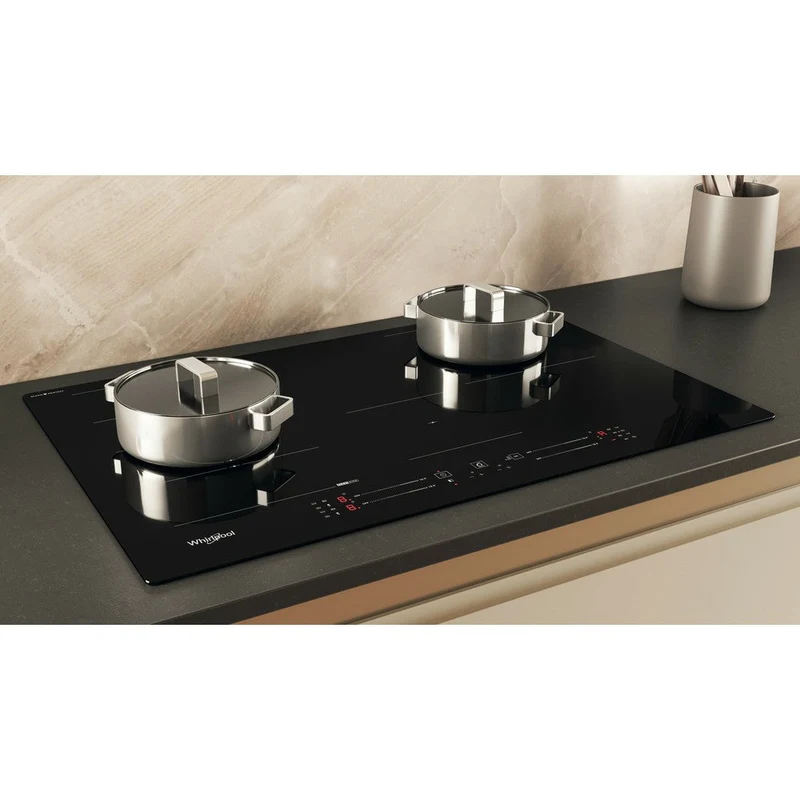 Whirlpool 80CM 4 Zones Induction Kochfeld mit CleanProtect - Schwarz | WF S1577 CPNE